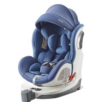 Ganen 感恩 儿童安全座椅0-4-12岁 尚品蓝 升级侧翼款