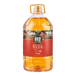 移动端、京东百亿补贴：KINGSHARE 金胜 鲜香坊 压榨一级 浓香花生油 6.18L