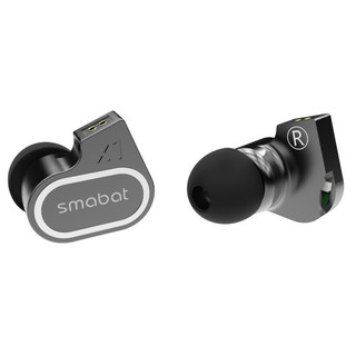 smabat X1 入耳式挂耳式有线耳机 灰色 3.5mm