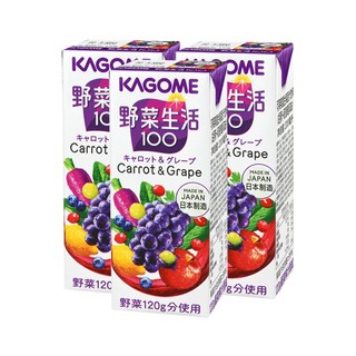 KAGOME 可果美 野菜生活 复合果蔬汁 200ml