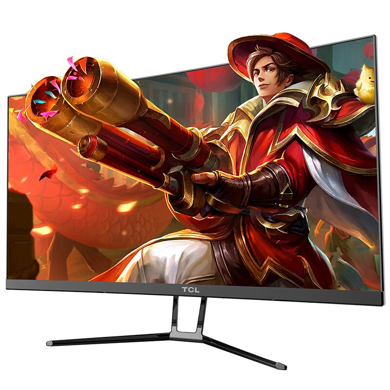 TCL T24M6CG 23.6英寸 VA 曲面 FreeSync 显示器 (1920×1080、144Hz）