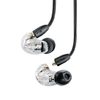 SHURE 舒尔 SE215 入耳式挂耳式蓝牙耳机 透明色