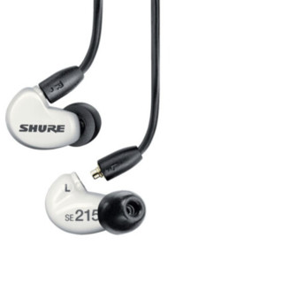 SHURE 舒尔 SE215 入耳式挂耳式蓝牙耳机 白色