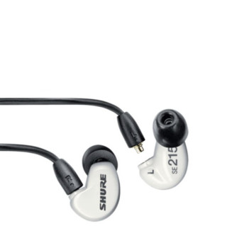 SHURE 舒尔 SE215 入耳式挂耳式蓝牙耳机 白色