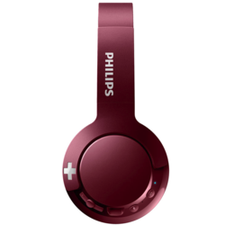 PHILIPS 飞利浦 SHB3075 耳罩式头戴式降噪蓝牙耳机 活力红