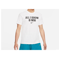 NIKE 耐克 ALL I KNOW IS WIN DD0774 男士运动短袖