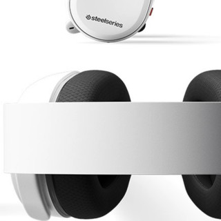 steelseries 赛睿 Arctis 寒冰 3 2019款 耳罩式头戴式有线耳机 白色 3.5mm