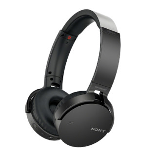 SONY 索尼 MDR-XB650BT 耳罩式头戴式蓝牙耳机 黑色