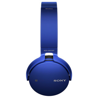 SONY 索尼 MDR-XB650BT 耳罩式头戴式蓝牙耳机 蓝色