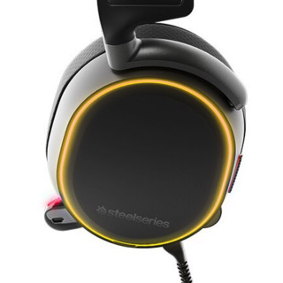 steelseries 赛睿 Arctis 寒冰 Pro 耳罩式头戴式有线耳机 黑色 USB口/3.5mm