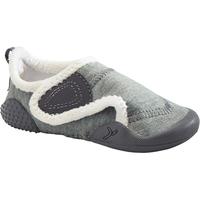 DECATHLON 迪卡侬 SLIPPER 580 儿童学步鞋 8527734 灰色 加绒款 21