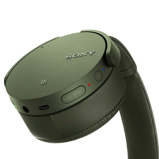 SONY 索尼 MDR-XB950N1 耳罩式头戴式降噪蓝牙耳机 绿色