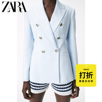 ZARA [折扣季] 女装 双排扣西装外套 02409695403