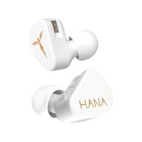 天使吉米 氧气 HANA 挂耳式动圈有线耳机 白色 3.5mm