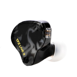 The Fragrant Zither 锦瑟香也 LIVE 3 入耳式挂耳式动圈有线耳机 优雅黑 3.5mm