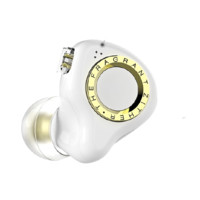 The Fragrant Zither 锦瑟香也 LIVE X 入耳式挂耳式动圈有线监听耳机 高级白 3.5mm