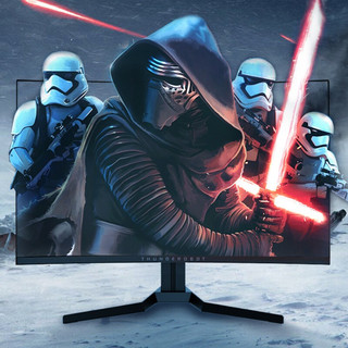 ThundeRobot 雷神 LF27C240 27英寸 VA 曲面 G-sync FreeSync 显示器(1920×1080、240Hz、99%sRGB）