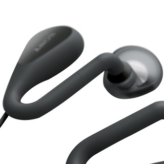 SONY 索尼 STH40D 半入耳式挂耳式有线耳机 黑色 3.5mm