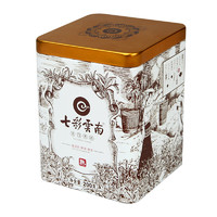 七彩云南 普洱茶 熟茶 2021年 名门普洱 特级散茶 200g