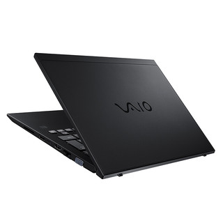 VAIO SX14 八代酷睿版 14.0英寸 轻薄本 尊曜黑 (酷睿i7-8565U、核芯显卡、16GB、1TB SSD、4K、VJS141C0311A）