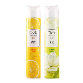 CLEAR 清扬 空气清新剂 370ml*4瓶 柠檬+茉莉+桂花+薰衣草