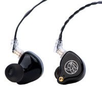 The Fragrant Zither 锦瑟香也 T2 GALAXY 入耳式挂耳式动圈有线耳机 纯粹黑透 3.5mm