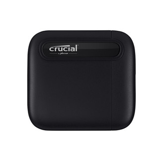 Crucial 英睿达 X6系列 USB 3.2 移动固态硬盘 Type-C 2TB 黑色