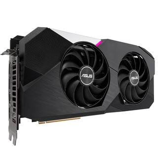 DUAL-RX 6700 XT-12G 显卡 12GB 黑色