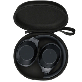 SONY 索尼 MDR-1000X 耳罩式头戴式降噪蓝牙耳机 黑色