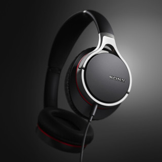 SONY 索尼 MDR-10R 耳罩式头戴式有线耳机 黑色 3.5mm