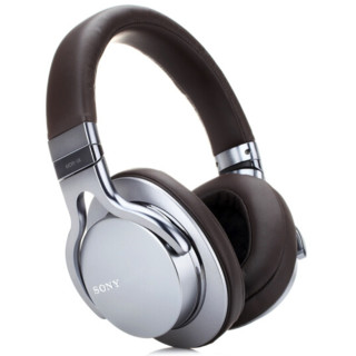 SONY 索尼 MDR-1A 耳罩式头戴式有线耳机 银色 3.5mm
