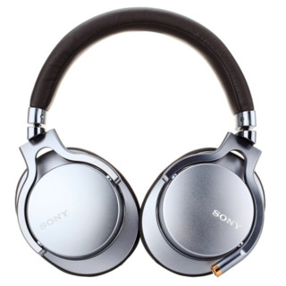 SONY 索尼 MDR-1A 耳罩式头戴式有线耳机 银色 3.5mm