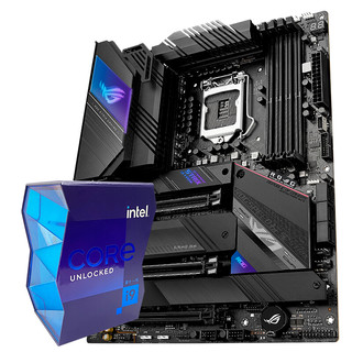 ROG 玩家国度 STRIX Z590-E GAMING WIFI主板搭  i9-11900K酷睿CPU处理器 板U套装