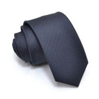 ROMON 罗蒙 领带韩版窄款6厘米手打领带男女正装上班纯色领带