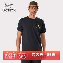 ARC'TERYX 始祖鸟 男子 休闲  HIGH CARD  短袖T恤