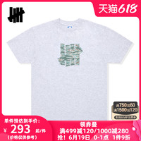 UNDEFEATED 男装春夏迷彩品牌图案印花纯色短袖T恤80210DPG