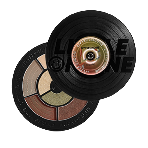 little ondine 小奥汀 黑胶唱片眼影盘 #01逃离摩天楼 12g