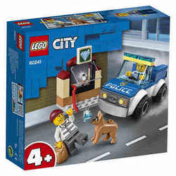 LEGO 乐高 城市系列60241警犬突击队男孩儿童益智拼插积木玩具礼物