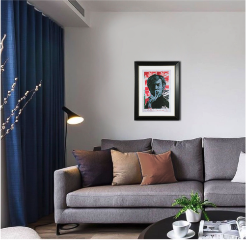 buybuyART 买买艺术 安迪·沃霍尔《安迪·沃霍尔》88.2×60cm  居家挂画装饰画 装饰画客厅卧室 限量500版