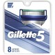 Prime会员：Gillette 吉列 锋隐5 剃须刀头 8支装