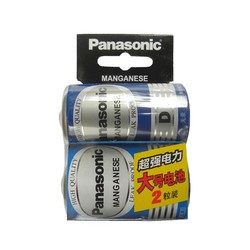 Panasonic 松下 1号 碳性大号电池 2粒装