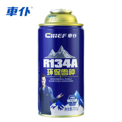 CHIEF 车仆 R134a环保雪种单瓶装汽车冷媒无氟利昂空调制冷剂汽车雪种