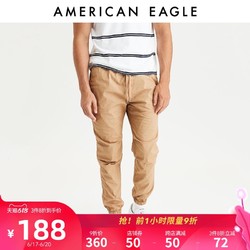 AMERICAN EAGLE AEO 春季男士长裤简约束脚百搭休闲裤 American Eagle 0129_4168