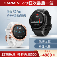 GARMIN 佳明 Garmin佳明fenix6s pro智能运动手表飞耐时心率血氧监测GPS定位运动手表音乐支付高度计腕表