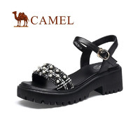 PLUS会员：CAMEL 骆驼 A120076342 女士凉鞋