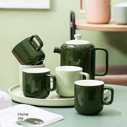 斐伦特 轻奢水具家庭杯子套装家用客厅创意可爱茶杯茶具北欧马克杯具陶瓷