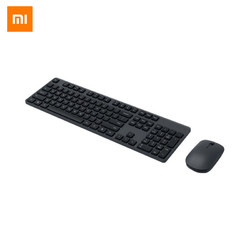 MI 小米 无线键鼠套装键盘鼠标轻薄便携办公笔记本USB电脑外设无限