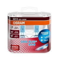 OSRAM 欧司朗 极光者 COOL BLUE 升级型卤素灯 H11 64211CB 4200K 暖白光