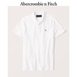 Abercrombie & Fitch 310468-1 标识款弹力男士Polo 衫
