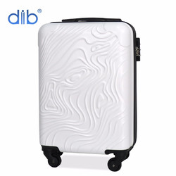 DIIB/乐旅 行李箱 18英寸波纹设计密码箱